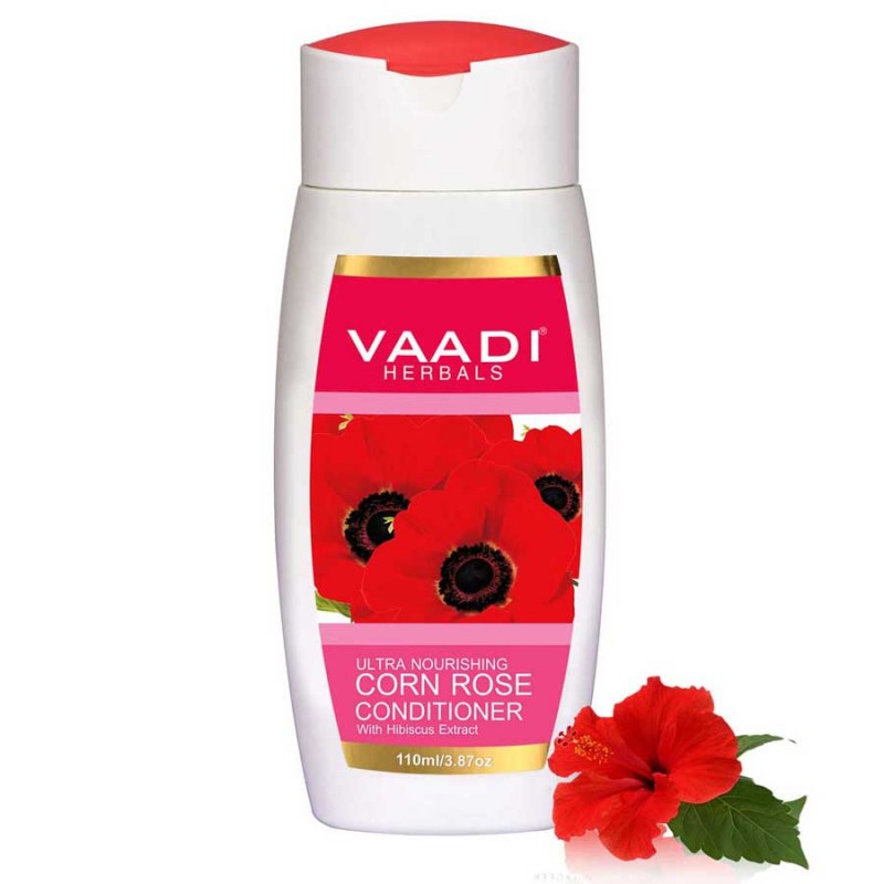 Vaadi Herbals Corn Rose Conditioner With Hibiscus Extract (110 ml)