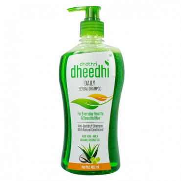 Dheedhi Daily Herbal Shampoo (400ml)