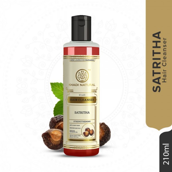 Khadi Natural Herbal Satritha Hair Cleanser  210ml