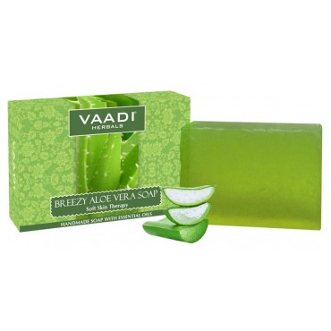 Vaadi Herbals Breezy Aloe Vera Soap (75 gms)