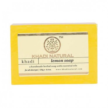 Khadi Natural Herbal Lemon Soap 125gm