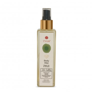 Tvam Body Mist - Ginger Lily and Turmeric 200ml