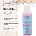 Vigini Damage Control & Nourishing Hair Oil (100ml) and Anti Dandruff Hair Oil (100ml)