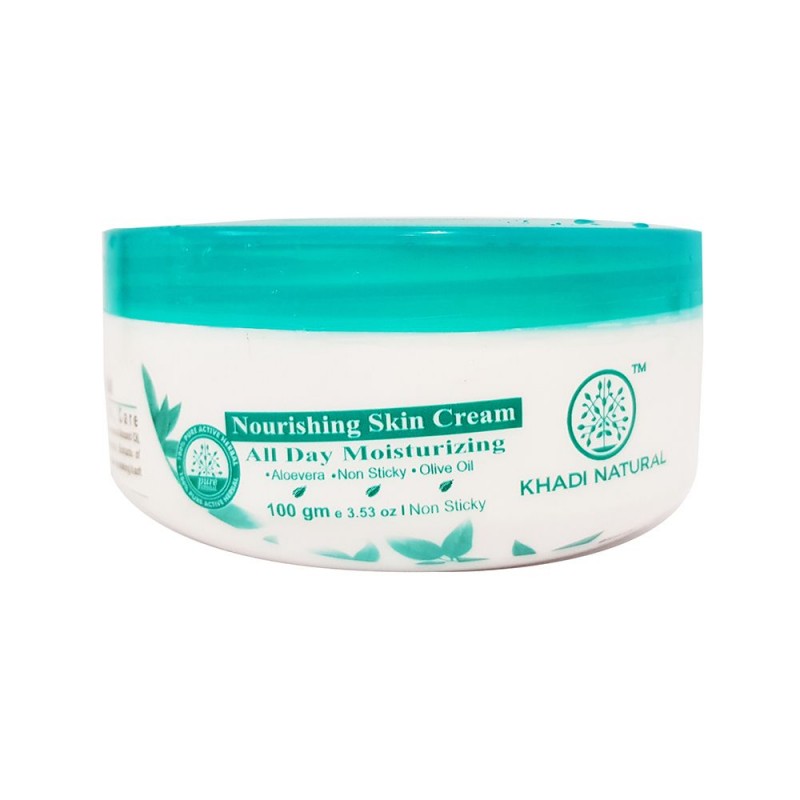 Khadi Natural All Day Moisturizing and Nourishing Skin Cream 100gm