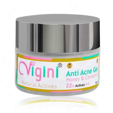 Vigini 22% Actives Anti-Acne Face Cream Gel (50gms)