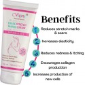 Vigini 100% Natural Actives Erase Stretch Marks Removal Oil Cream (100gm)