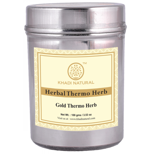 Khadi Natural Gold Thermo Herb Skin Tightening Face Pack 100gm