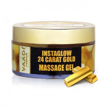 Vaadi Herbals 24 Carat Instaglow Gold Massage Gel (50 gms)