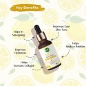 Vedic Nature Natural Vitamin C Face Serum - 90% Lemon Water (30ml)
