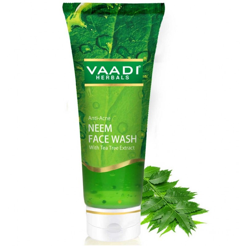 Vaadi Herbals Anti Acne Neem Face Wash With Tea Tree Extract (60 ml)