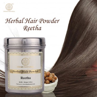 Khadi Natural Organic Reetha Powder 150gm