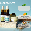 Tvishi Handmade Haircare Trial Pack - Date With Hair Concentrate (10ml) + Mango Hair Mask (25gms) + Nourishing Hair Serum (10ml)