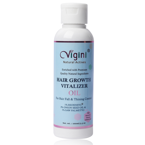 Vigini 26% Actives 3% Redensyl Hair Care Growth Vitalizer Serum Men Women (30ml)