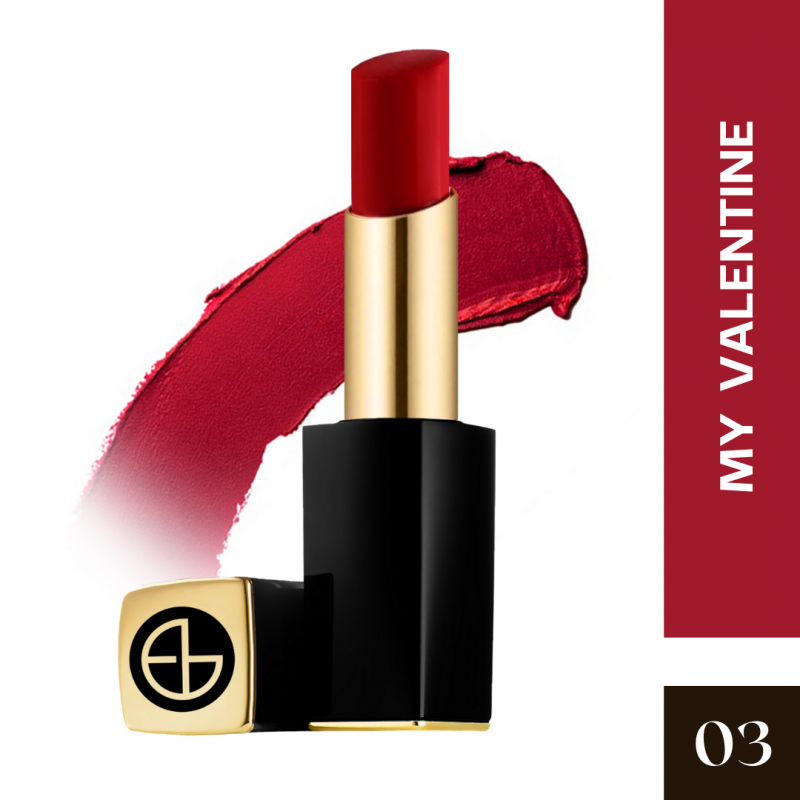 Echt Beauti Velvet Matte Lipstick - My Valentine (Red) - 4.5gm