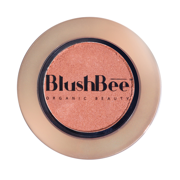BlushBee Natural Glow Blush - ForNa |Talc-Free Formula, Vegan | Organic | Ecocert and Cosmos approved Ingredients (2.3gms)