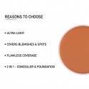 BlushBee Beauty Colour Corrector - Orange (4.5 gms) | Lightweight, Refreshing, Breathable Concealer, 100% Natural & Vegan Makeup