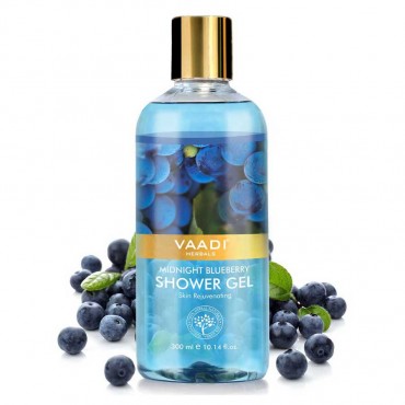 Vaadi Herbals Midnight Blueberry Shower Gel (300 ml)
