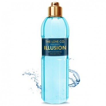 The Love Co Aqua Marine Illusion Bath & Shower Gel (250ml)