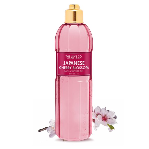 The Love Co Japanese Cherry Blossom Bath & Shower Gel (250ml)