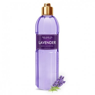 The Love Co Lavender Bath & Shower Gel (250ml)
